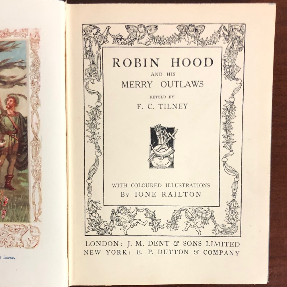Robin Hood and His Merry Outlaws Book - Picture 2 of 5